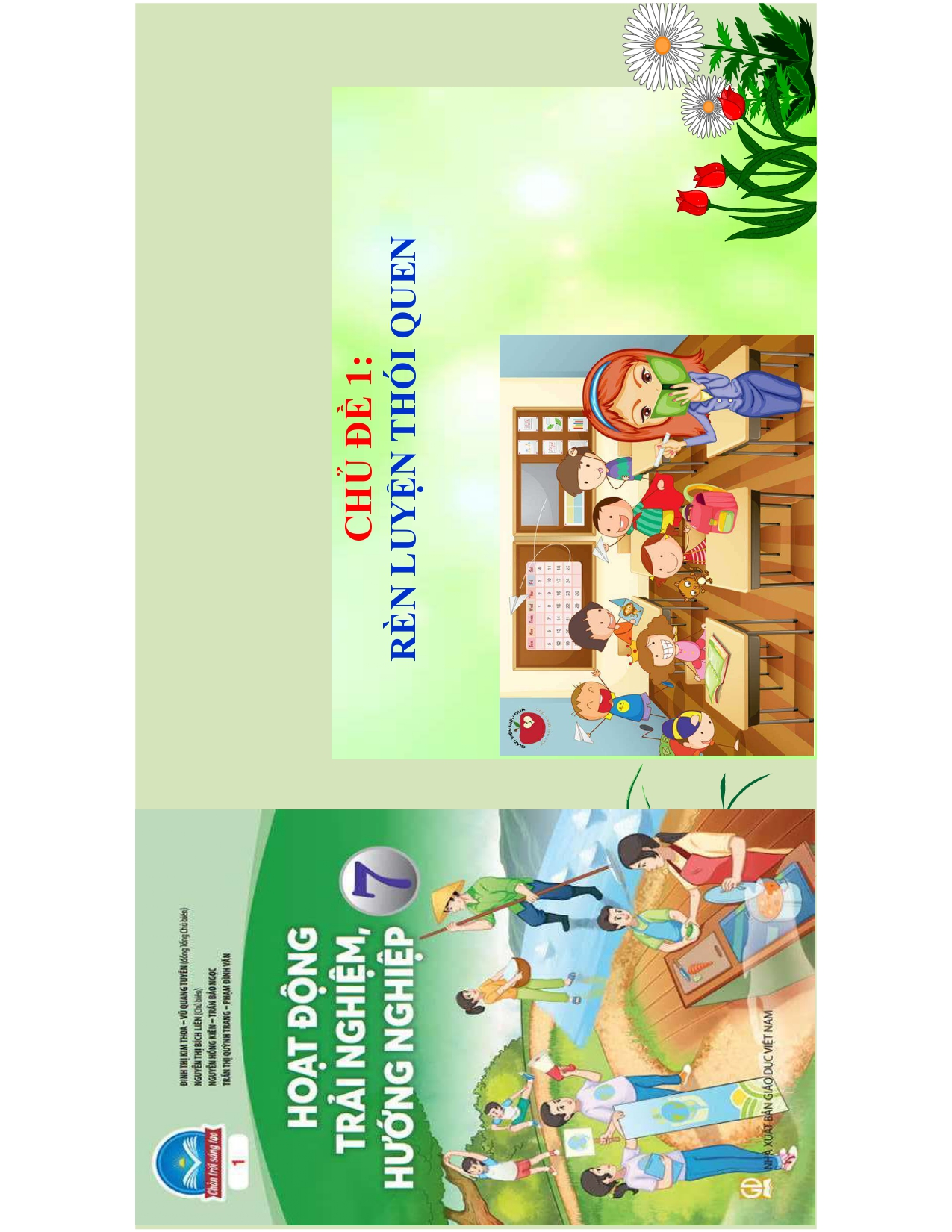 CHỦ ĐỀ 1: RÈN LUYỆN THÓI QUEN